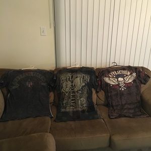 Affliction shirts